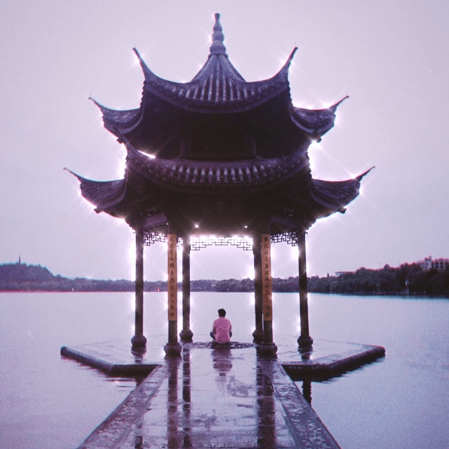 A photo of me in china.